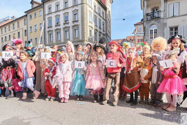 Le cortège des enfants